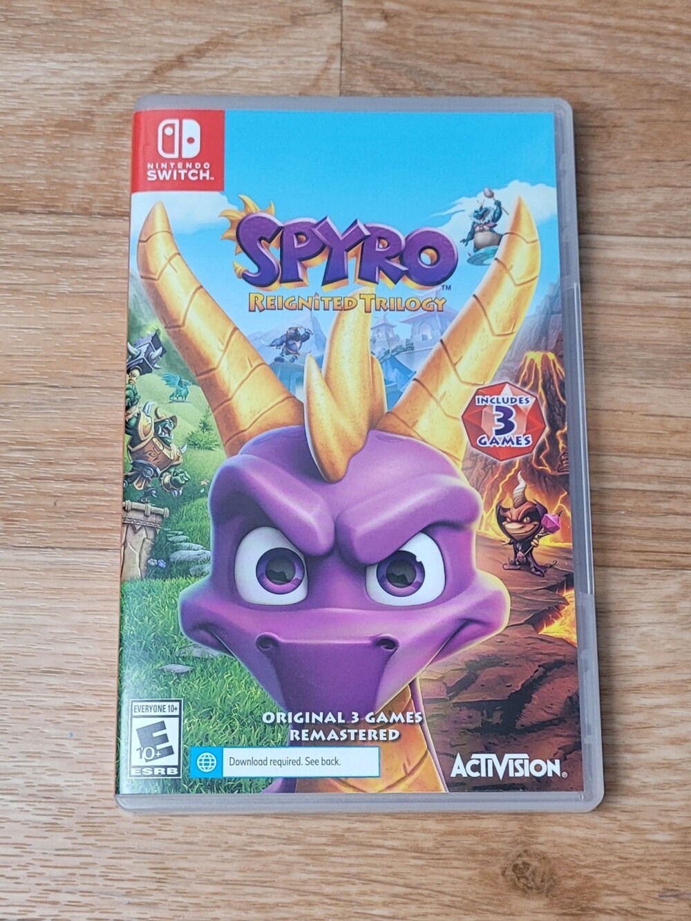 Activision Spyro Reignited Trilogy - Purple Nintendo Switch Game